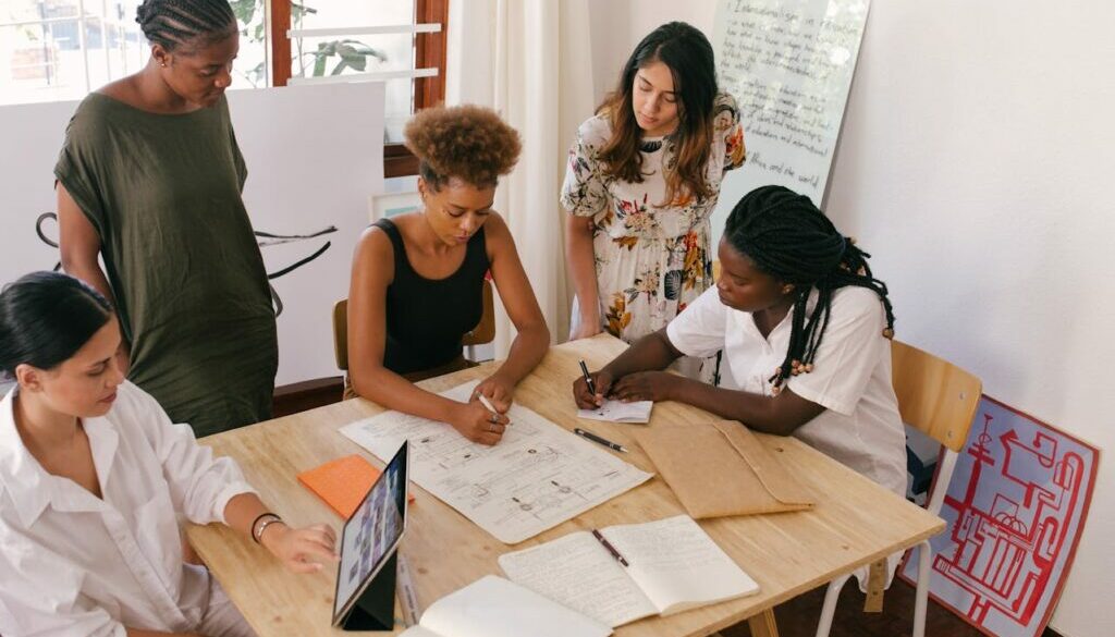 Students Leading on a Project